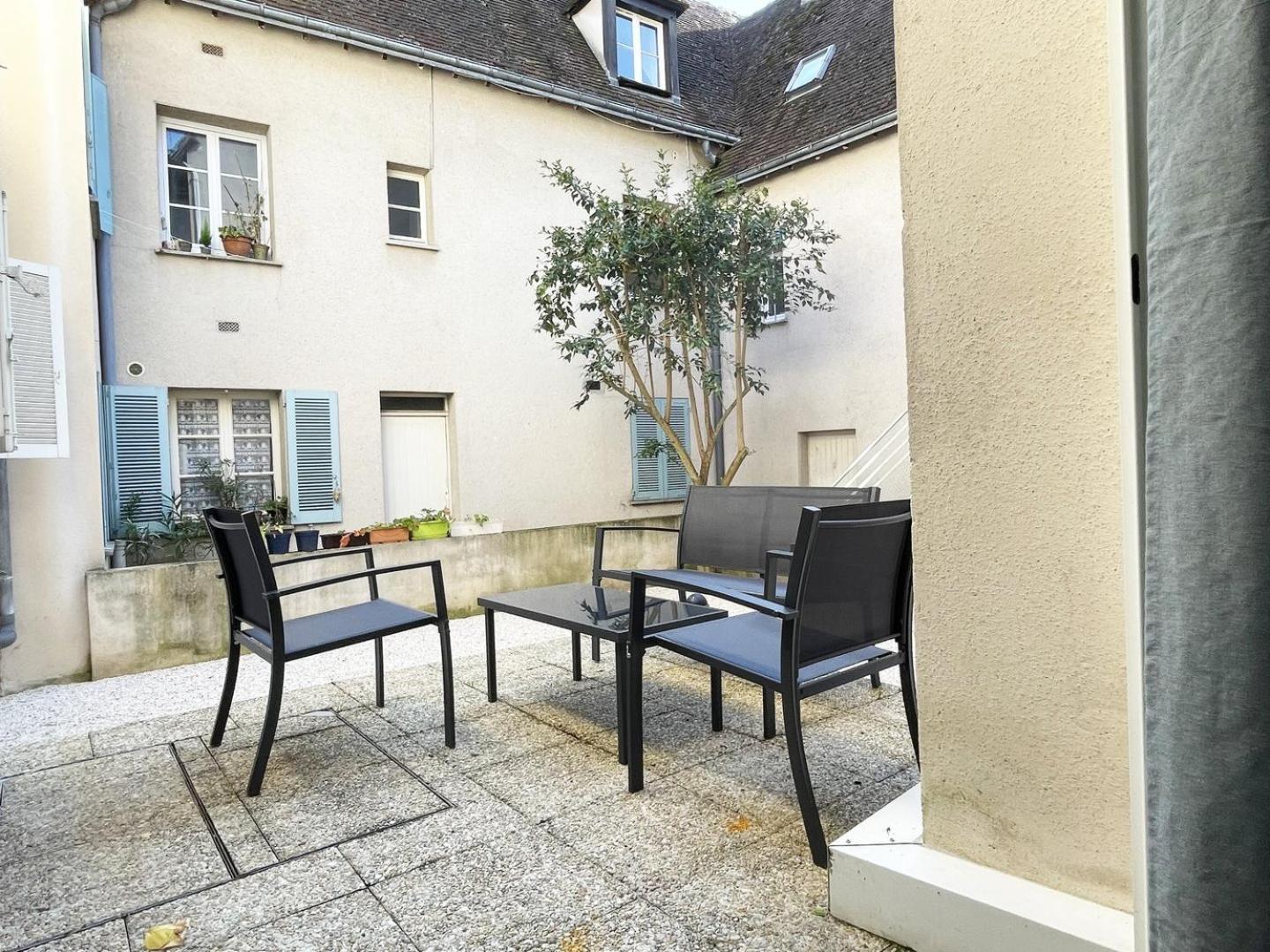 沙特尔Le Patio De La Reine Berthe - Parking Included公寓 外观 照片